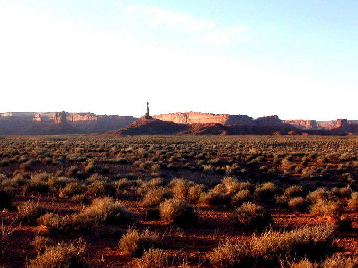 Valley at Sunset